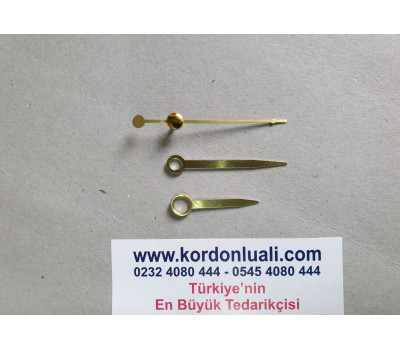 Akrep 3,1 cm Yelkovan 4,3 cm Metal Gold