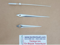 Akrep 7 cm Yelkovan 9,3 cm Metal Gümüş 100 Adet